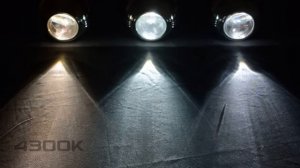 Какой ксенон выбрать по температуре. Разница между 4300К 5000К 6000К на примере ламп Vision HLB