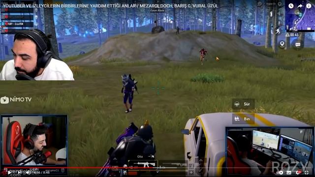 Barış G ROZY "YOUTUBER VE İZLEYCİLERİN BİRBİRLERİNE YARDIM ETTİĞİ ANLAR" VİDEOSUNU İZLİYOR! смотреть онлайн