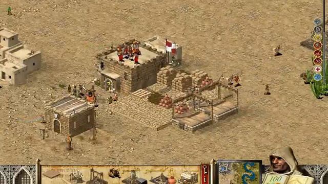 Mission 4 Part 1/2 - Stronghold Crusader Riggedstreme смотреть онлайн