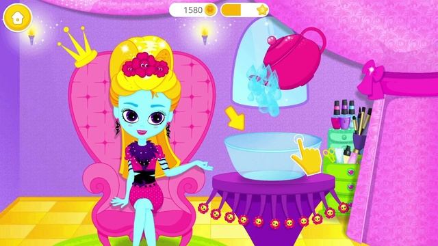 Monster Sisters' Magical Halloween Makeover ✨ Outfits & Hair | TutoTOONS смотреть онлайн