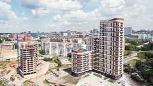 Квартал "Беринг" в Новосибирске - Ход строительства Июнь 2023