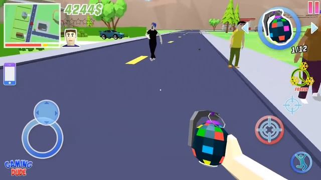 Dude Theft Wars: Open World Sandbox Simulator BETA Update - Zombies Lab | Android Gameplay HD смотреть онлайн