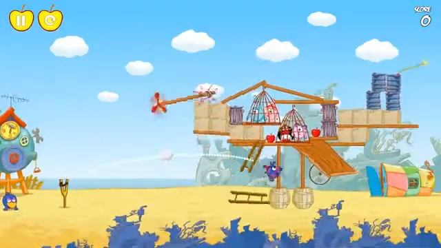 Kikoriki Angry Balls вирусное видео