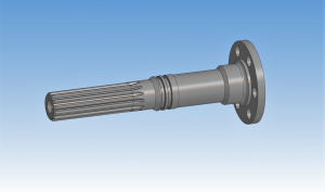 Азбука "ВиМП", часть 51. Построение шлицевого эвольвентного вала