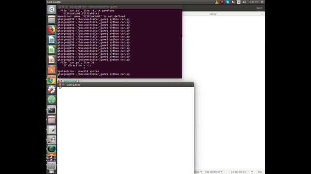 Python Game Development with Pygame 03 -How to load an image with blit() ,Correcting the movement смотреть онлайн