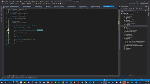 Multiple DbContext in a Single Project #dotnet #ef #csharp смотреть онлайн