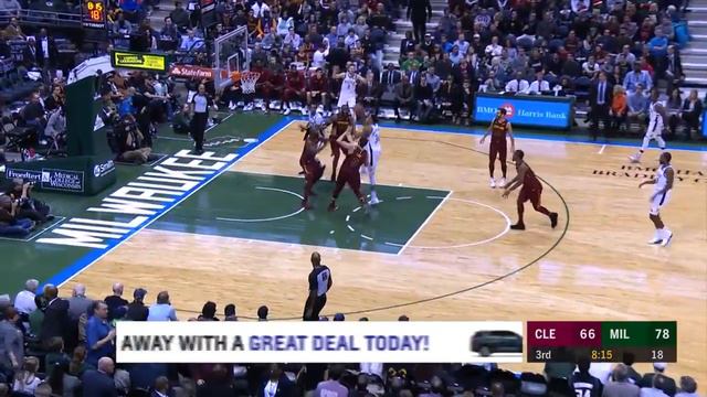 John Henson Drops 15 points vs Cavaliers | 12.19.17 смотреть онлайн