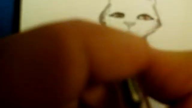 Как нарисовать кошку часть 2/2 смотреть онлайн