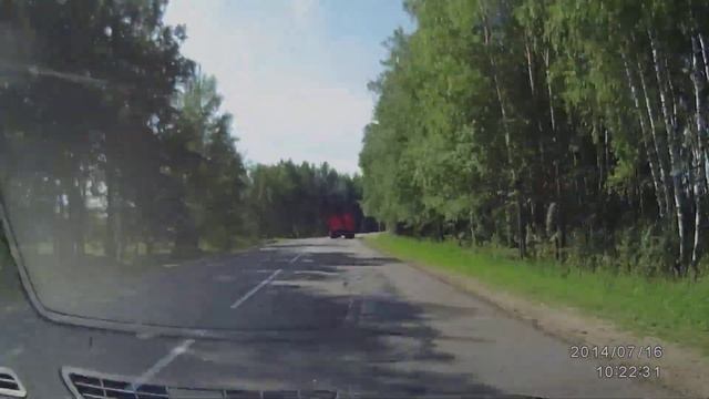 Шоссе Р105 (Люберцы - Касимов) на границе областей смотреть онлайн