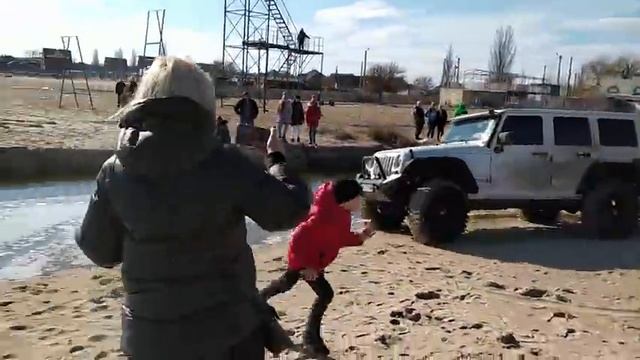 Jeep Wrangler, Rubicon, vs Toyota FJ Cruiser, Interco TSL SX2 vs Maxxis Trepador, off road, 4x4 смотреть онлайн