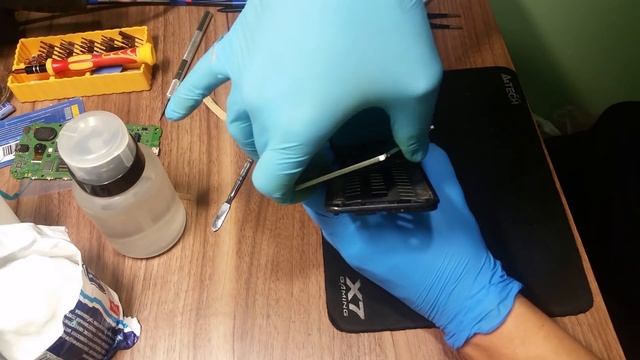 Замена тачскрина на телефоне Alcatel One Touch Pixi 3 4027d смотреть онлайн