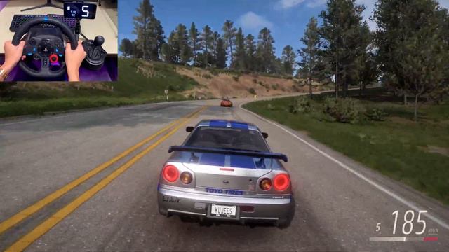 FAST AND FURIOUS CONVOY - Forza Horizon 5 | Logitech G29 Gameplay смотреть онлайн