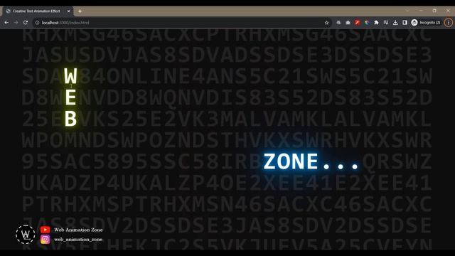 Creative Text Animation Effects Part I | #html5 #css3#javascript | #webdevelopment | #webdevelopmen смотреть онлайн