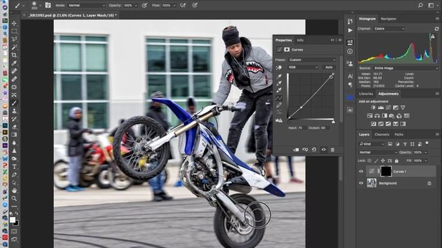 PT 2 of 3 PHOTOSHOP EDITS, Curve Adjustment Layer KN000003 смотреть онлайн