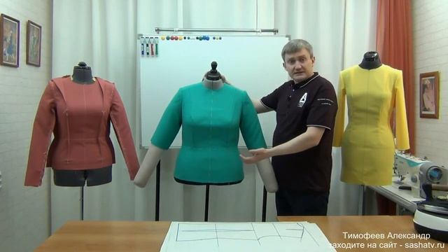 ПЫШНАЯ ФИГУРА + ДРАПИРОВКА = ОЧАРОВАТЕЛЬНАЯ БЛУЗКА моделирование базовой выкройки|Тимофеев Александ смотреть онлайн