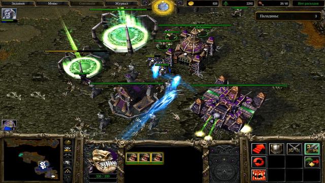Warcraft III: Reign of Chaos — Прохождение [Кампания Нежити] Часть - 2: Прах Кел-Тузеда. смотреть онлайн