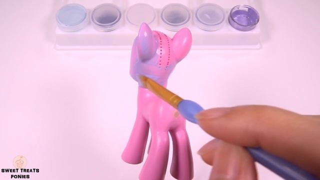 CUSTOM My Little Pony LIMESTONE PIE Tutorial MLP Figure DIY | SweetTreatsPonies смотреть онлайн