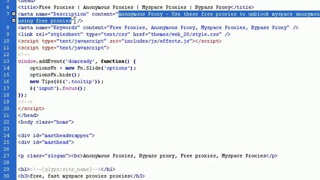 SEO Tutorials - Proxy Tutorials - Meta Tags Optimization смотреть онлайн