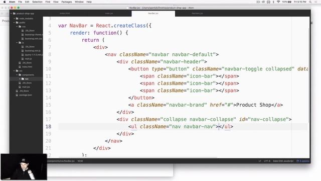 How to Build a Reusable Navigation Bar With Bootstrap, Web Development смотреть онлайн