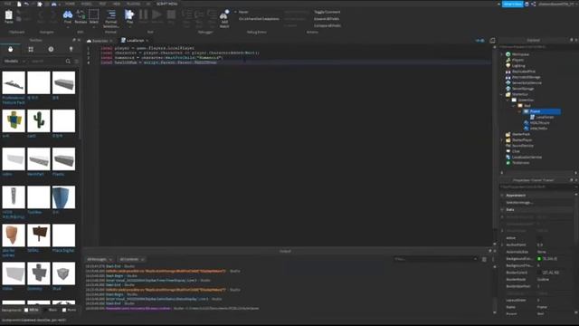 How to make a health bar GUI in Roblox Studio! смотреть онлайн