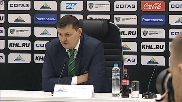 Пресс-конференция «Салават Юлаев» – «Витязь» смотреть онлайн