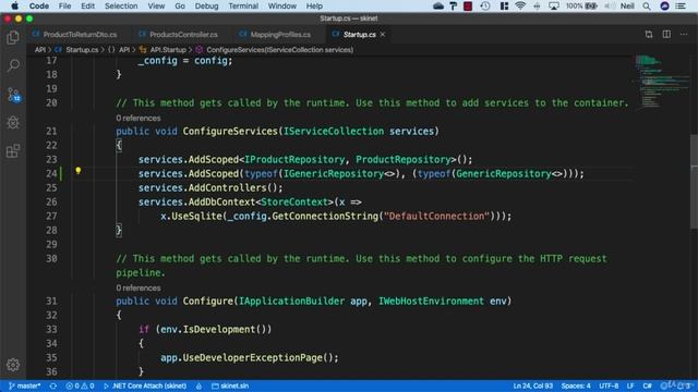 044 Adding AutoMapper to the API project смотреть онлайн