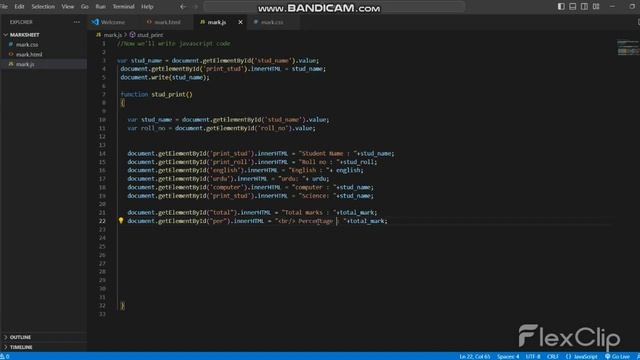 How to get value from user and print it on html web page using Javascript смотреть онлайн