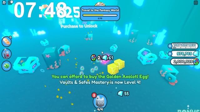 НОВЫЙ МИРОВОЙ РЕКОРД В PET SIMULATOR X ROBLOX