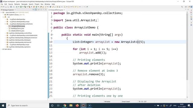 Java Tutorial For Beginners | Java Arraylist Tutorial With Examples | Java Programming | SimpliCode смотреть онлайн