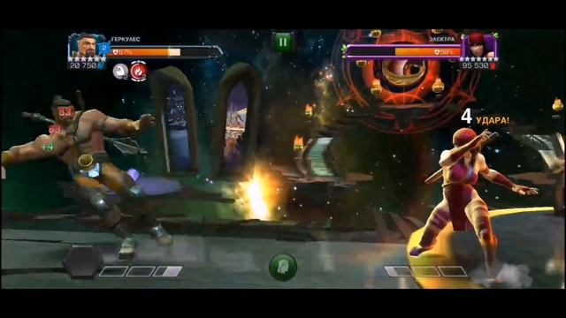 ЭЛЕКТРА ИЗ 8.2.2 ОГОНЬ БАБА / Marvel Battle of Champions 8.2.2 BOSS THE ELEKTRA. смотреть онлайн