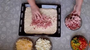 ТТ29 Пицца в духовке из покупного теста