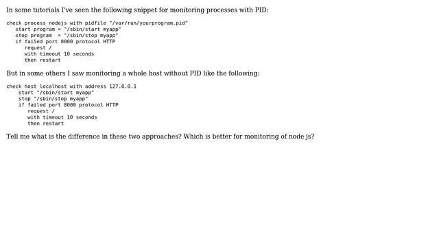 DevOps & SysAdmins: Is it necessary to monitor the PID of proccesses? смотреть онлайн