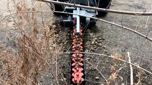 Траншеекопатель купить для трактора мтз и минипогрузчика смотреть онлайн