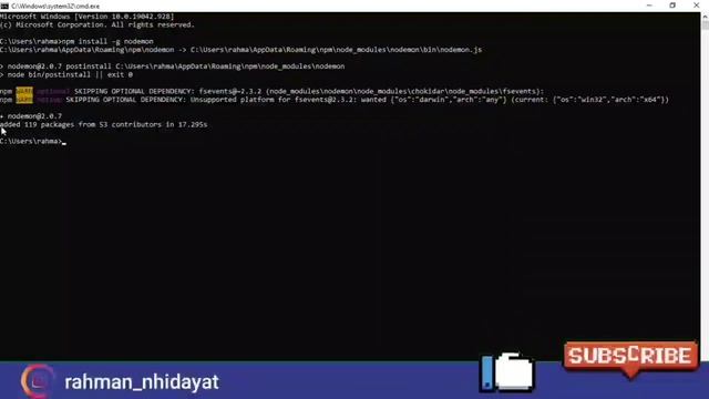 Nodemon | Tutorial Node Js Bahasa Indonesia смотреть онлайн