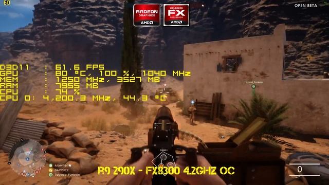R9 290x | Battlefield 1 | Open Beta смотреть онлайн