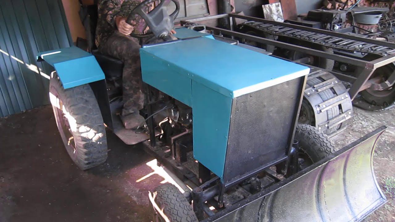 ТРАКТОР САМОДЕЛЬНЫЙ. смотреть онлайн