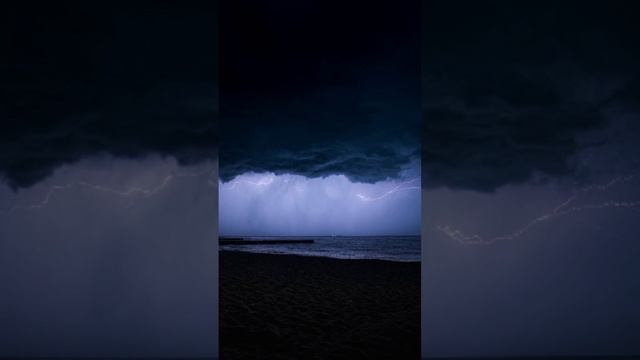 Звуки Дождя и Грома.Sound of Rain and Thunder.#шум дождя и грома#rain sounds #relaxing #beautiful. смотреть онлайн