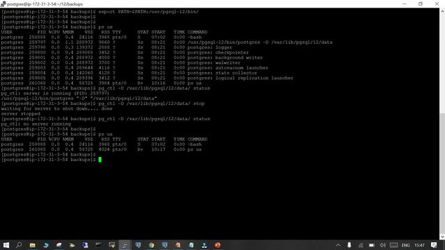 Does PostgreSQL release space when the database is dropped смотреть онлайн