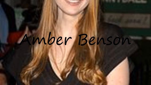 How to pronounce Amber Benson in English? смотреть онлайн