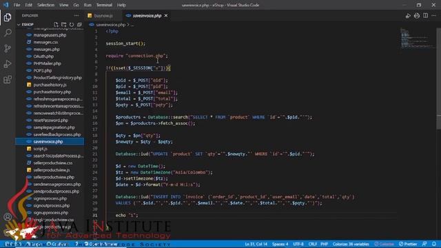 Web Project Task 32 | 1st Year | Semester 01 | Java Institute | Samudra Samadhi смотреть онлайн