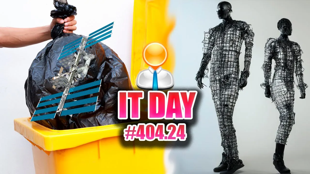 Провода для одежды / МКС списывают в утиль / Сверхбыстрый аккумулятор / Китай ищет тёмную материю