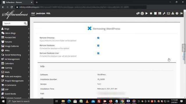 How to Remove WordPress from cPanel Softaculous? | MilesWeb смотреть онлайн