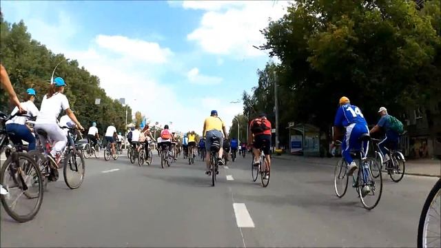 Велопробег "За Здоровое Будущее" г.Липецк 20.08.2016г. смотреть онлайн