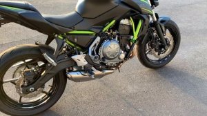 Мой KAWASAKI Z650 ОБЗОР