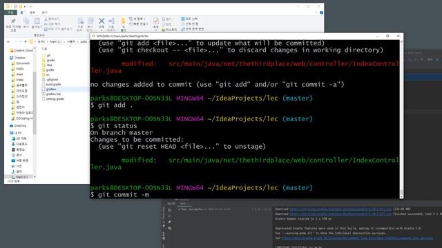 190714 [01] GIT 을 5분 만에 배워보자. git init 부터 git push 까지 야매로 빨리 배우기 смотреть онлайн
