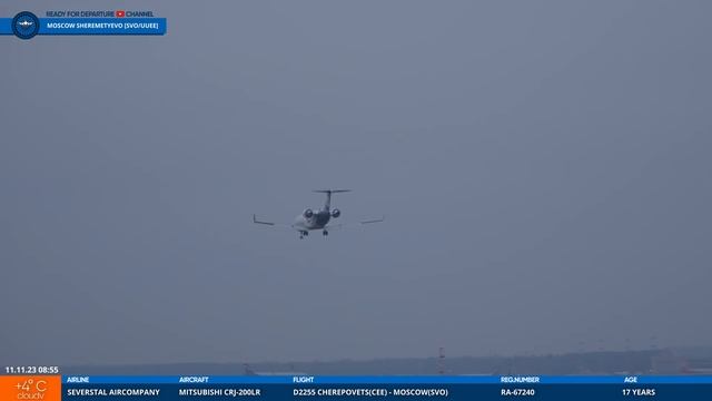 40+ AMAZING LANDINGS At Moscow Sheremetyevo Airport [SVO/UUEE] | Plane Spotting