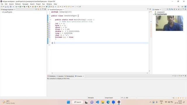 JAVA data type #intellij #java #eclipse смотреть онлайн