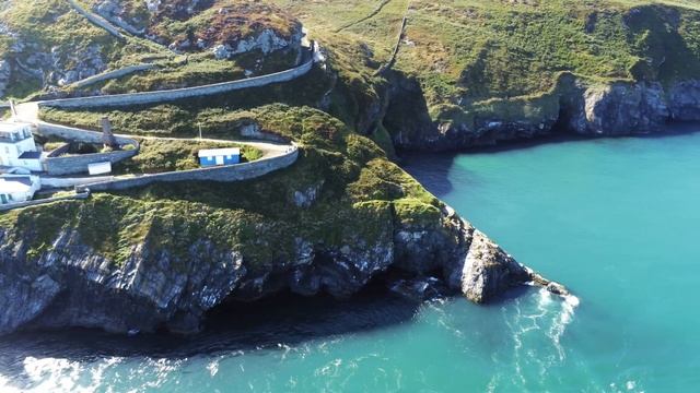 Wicklow Head Lighthouses | County Wicklow | Ireland | 4K Aerial Film смотреть онлайн