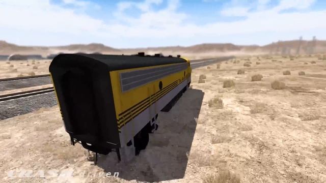 TRAIN CRASHES #2 - BeamNG Drive | CRASHdriven