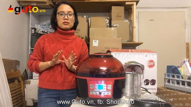 Guto.vn | Nồi chiên không dầu Klarstein Turbo 9 Lít | Hàng Đức смотреть онлайн